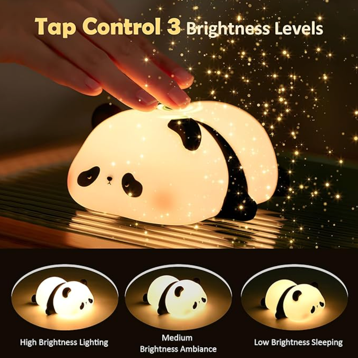 Lampa de veghe Panda: Blândețe și Siguranță pentru Copii