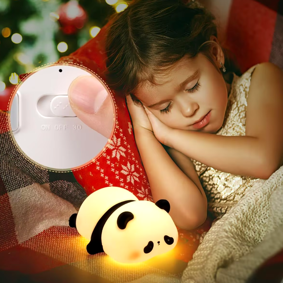 Lampa de veghe Panda: Blândețe și Siguranță pentru Copii