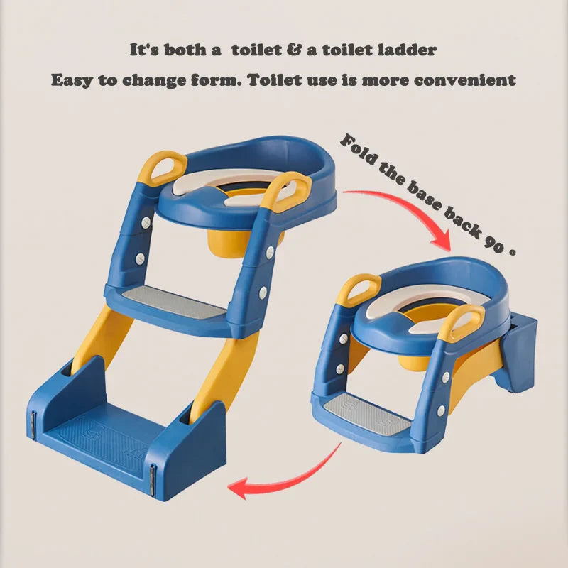Asiento plegable para niños para un baño fácil